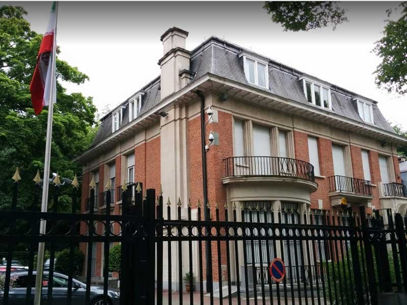 Iranian Consulate in Brussels Belgium